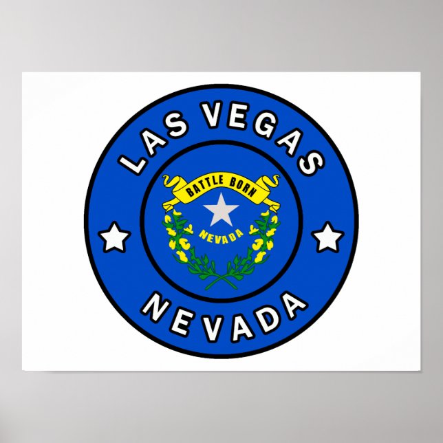 Las Vegas Nevada Poster (Framsidan)