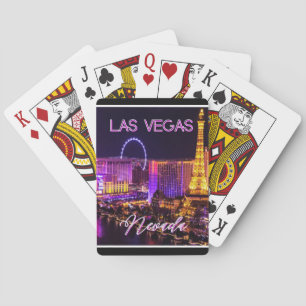 Las Vegas Nevada Skyline Casinokort