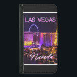 Las Vegas Nevada Skyline Plånboksfodral För Samsung Galaxy S5<br><div class="desc">Las Vegas Nevada Skyline</div>