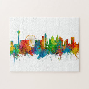 Las Vegas Nevada Skyline Pussel