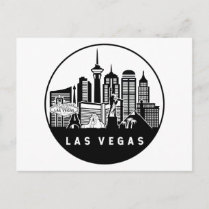 Las Vegas Nevada Skyline Vykort
