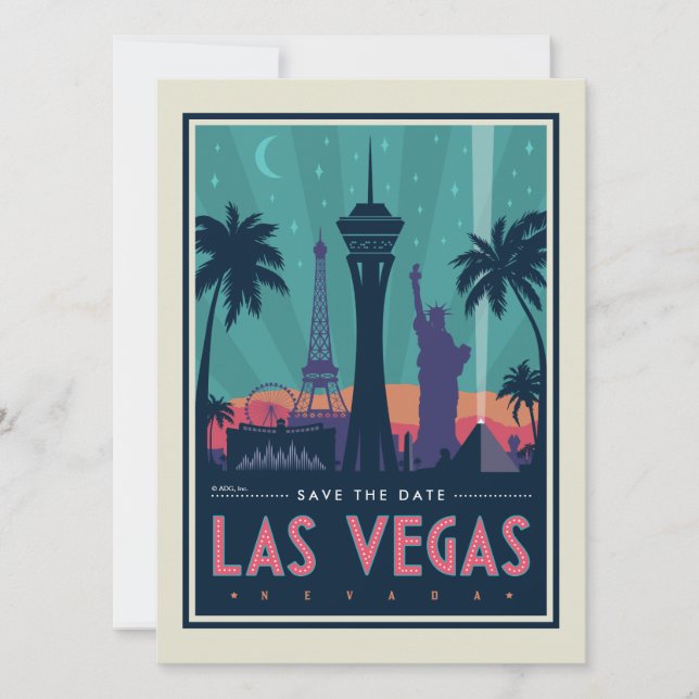 Las Vegas, Nevada | Spara datumet (Framsida)