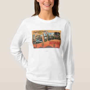 Las Vegas Nevada - stora brevplatser T-shirt