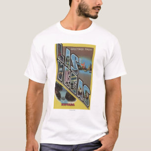 Las Vegas Nevada - stora brevplatser Tee Shirt