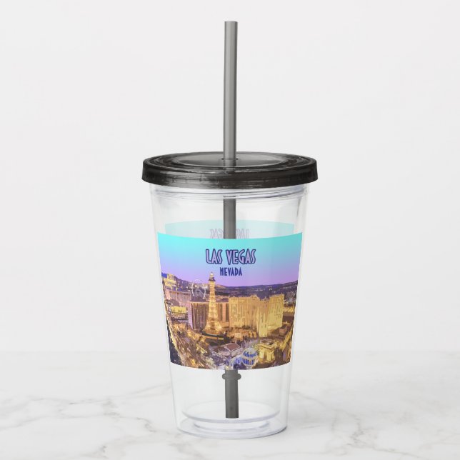 Las Vegas Nevada, Strip-Vintagen Take Away Mugg (Framsida)