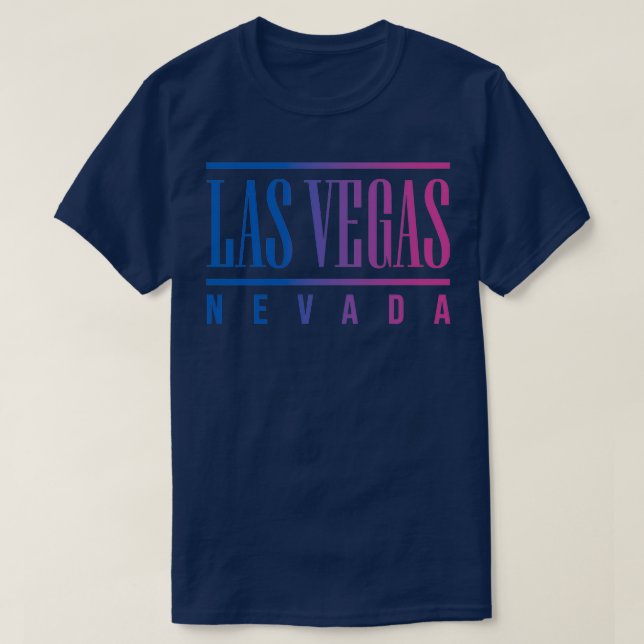 Las Vegas Nevada T Shirt (Design framsida)