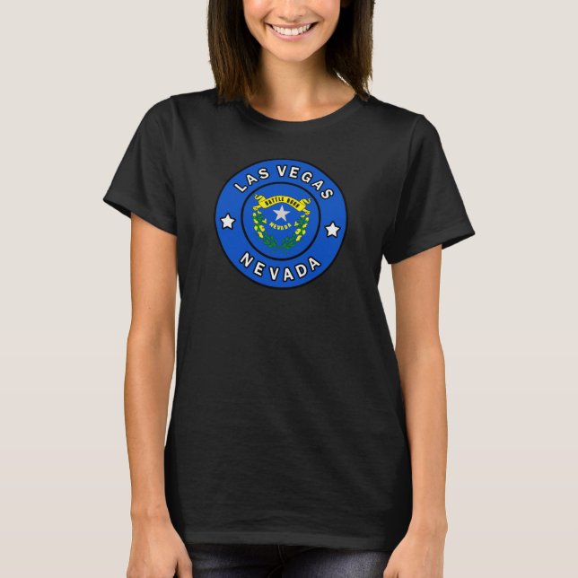 Las Vegas Nevada T Shirt (Framsida)