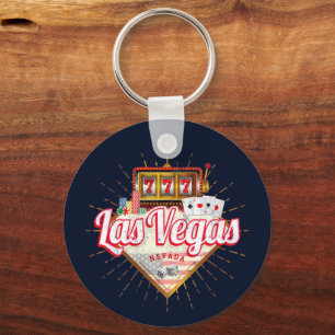 Las Vegas Nevada United Stater Casino Vintage USA Nyckelring