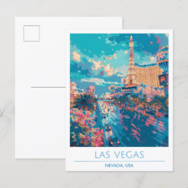 Las Vegas Nevada USA Vintage resor Vykort