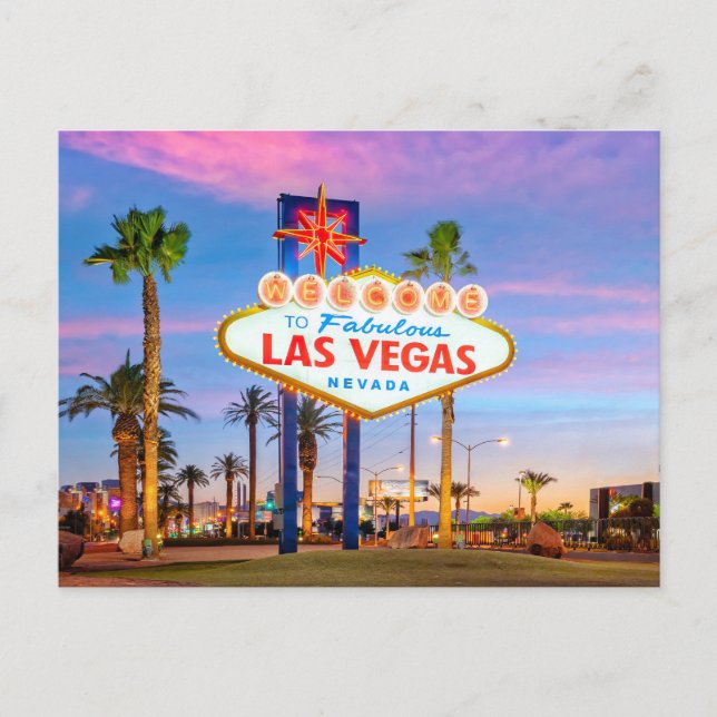 Las Vegas, Nevada, USA Vykort (Framsida)