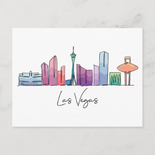 Las Vegas NEVADA Vykort