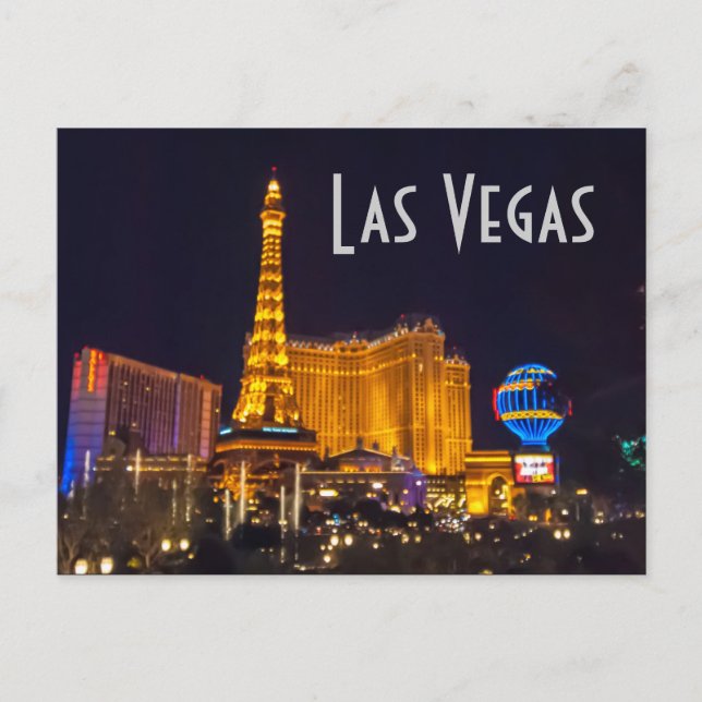 Las Vegas, Nevada Vykort (Framsida)
