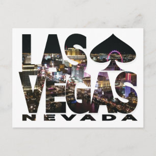 Las Vegas, Nevada-vykort Vykort