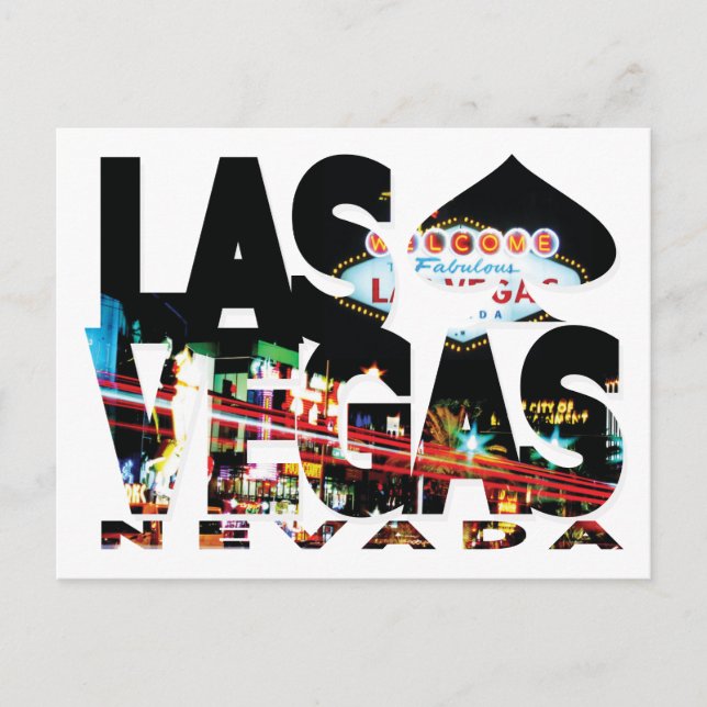 Las Vegas, Nevada-vykort Vykort (Framsida)