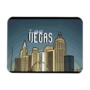 Las Vegas New York hotellvy Artsy magnet