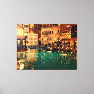 Las vegas Nights Casino Original Abstrakt Art Canvastryck