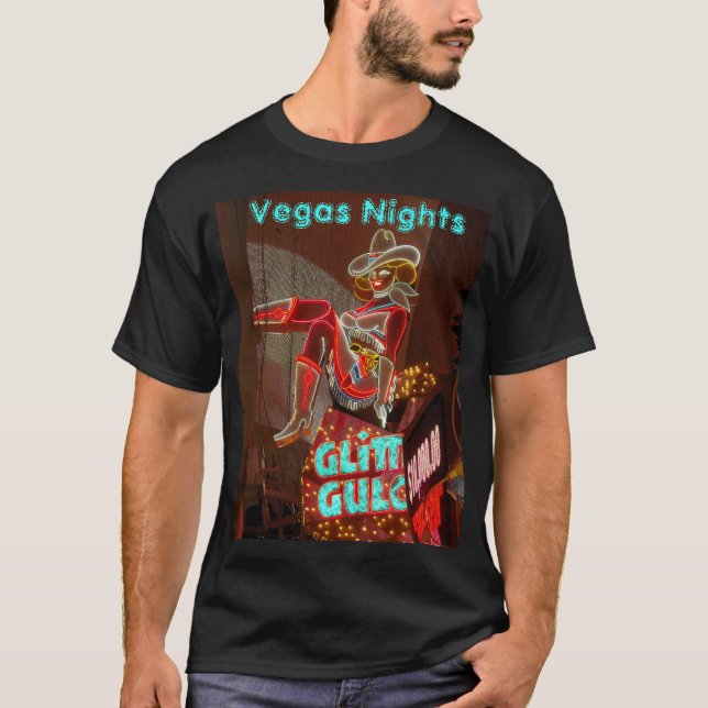 Las Vegas Nights T-shirt (Framsida)