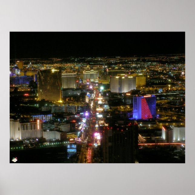 Las Vegas North Strip 2006 Poster (Framsidan)