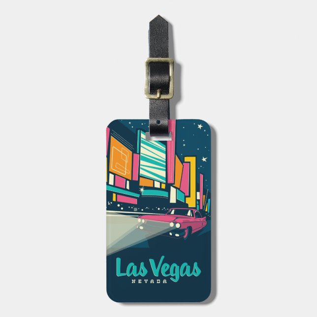 Las Vegas NV Bagagebricka (Vertikal Framsida)
