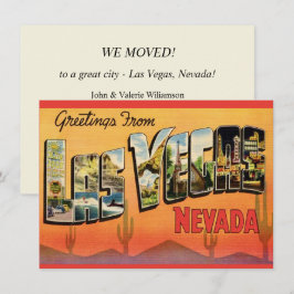 Las Vegas NV Flytt Tillkännagivande