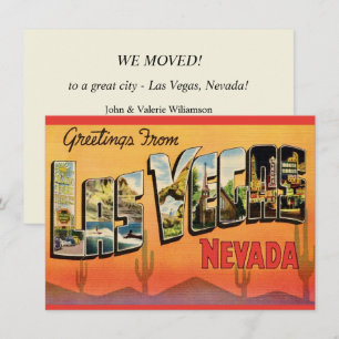 Las Vegas NV Flytt Tillkännagivande