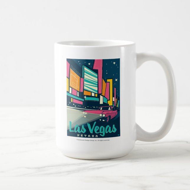 Las Vegas NV Kaffemugg (Höger)