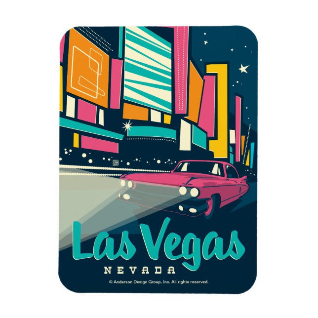 Las Vegas NV Magnet (Vertikal)