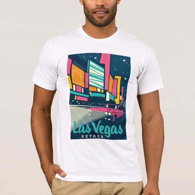 Las Vegas NV T-shirt (Framsida)