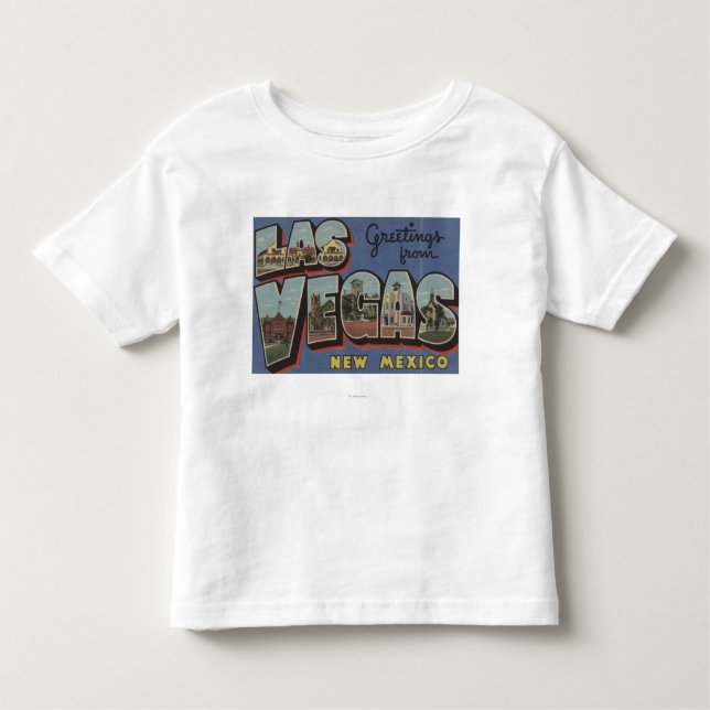 Las Vegas nya - mexico - stora brevplatser T Shirt (Framsida)