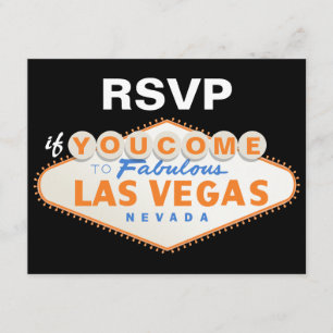 Las Vegas-OSA kort för destinationsbröllop