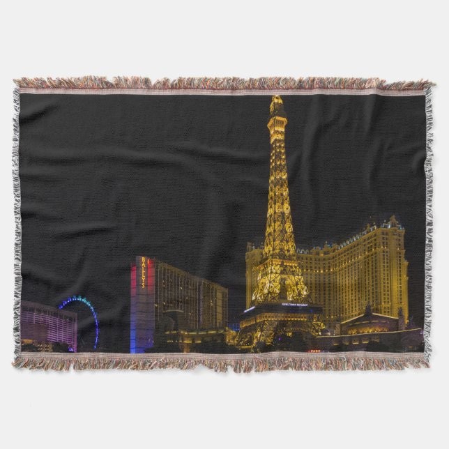 Las Vegas på natten Filt (Framsidan)
