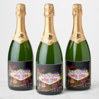 Las Vegas på natten Välkomstsignera din text