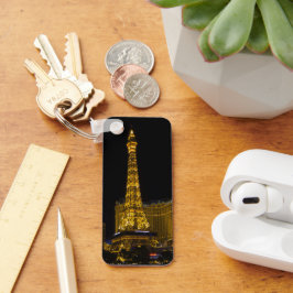 Las Vegas på nattknapp Nyckelring