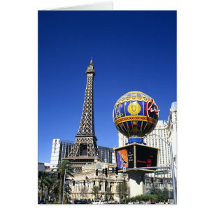 Las Vegas Paris Hotel Hälsningskort