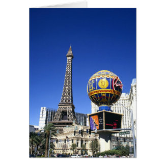 Las Vegas Paris Hotel Hälsningskort
