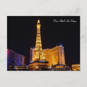 Las Vegas, Paris Hotel Helg Vykort
