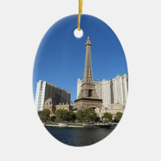 Las Vegas - Paris Paris Julgransprydnad Keramik