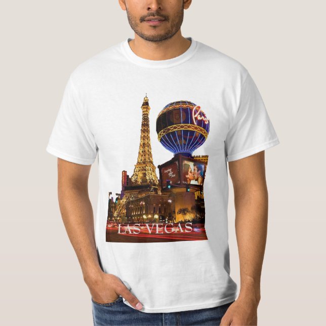 Las Vegas Paris t-shirt (Framsida)