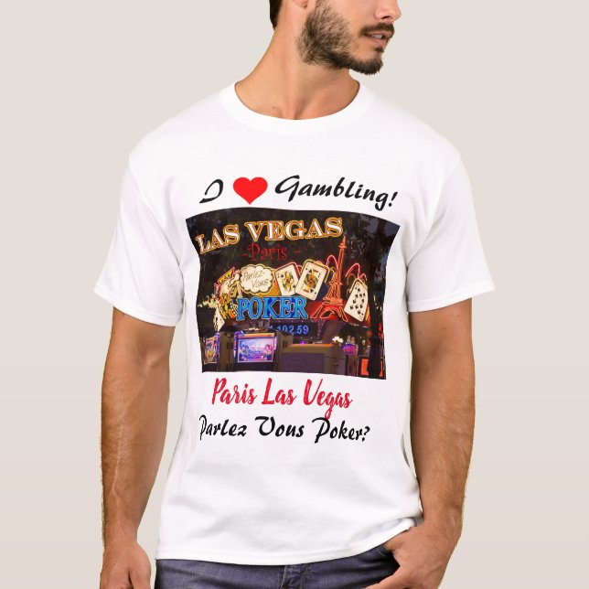 Las Vegas Paris T-Shirt (Framsida)