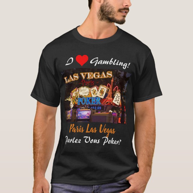 Las Vegas Paris T-Shirt (Framsida)