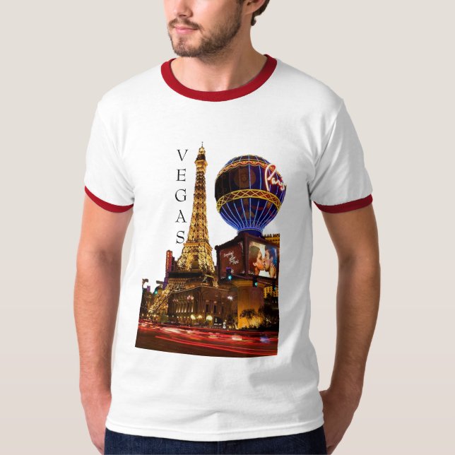 Las Vegas Paris t-shirt (Framsida)