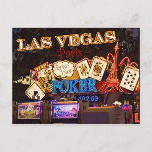 Las Vegas Paris vykort