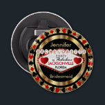 Las Vegas Poker Chip - Bachelorette Party Flasköppnare<br><div class="desc">redot med öppnare i Flaska gör att du kan anpassa dig. Gör en underbarare party-gåva till din brudtärna, maid of honor etc... Redo att ha din livstid, fira med den här unika temadesignen Las Vegas party. Gör minnen på ditt Bachelorette Party som kommer att vara för evigt... .anpassa med namn...</div>