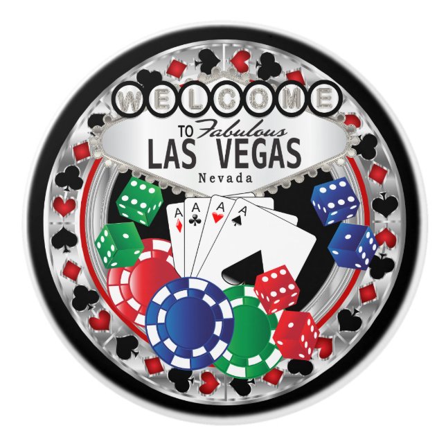 Las Vegas Poker Design - Silver Knopp (Framsidan)