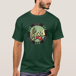 Las Vegas pokerchip Tee Shirt