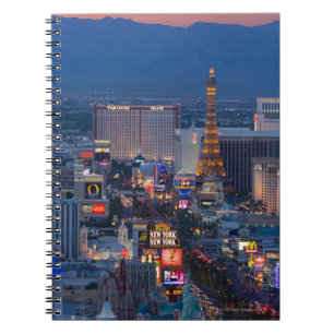 Las Vegas remsa Anteckningsbok Med Spiral