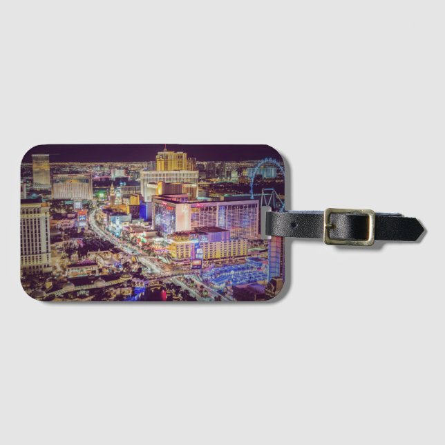 Las Vegas-remsan stilized Bagagebricka (Framsida horisontal)