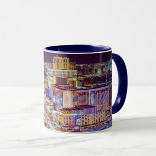 Las Vegas-remsan stilized Mugg