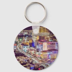 Las Vegas-remsan stilized Nyckelring