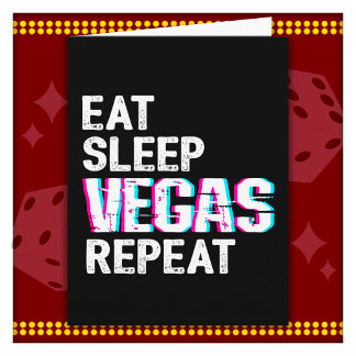Las Vegas-resa Ät Sova Vegas Upprepa Las Vegas Kort